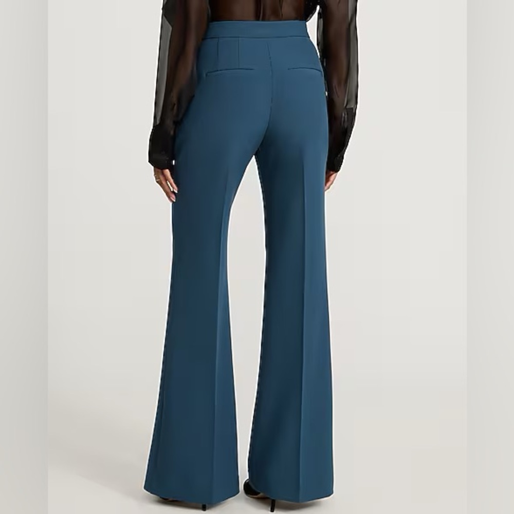 Express Editor Studio High Rise Flare Pants